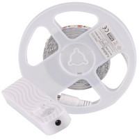 LED pásek se senzorem pohybu a soumraku 8,5W 920lm 4000K neutrální 1,5V bílá 2m Sanico Goldlux