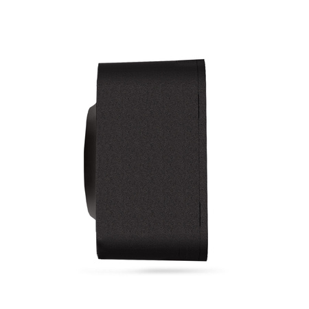 Elektrická zásuvka jednoduchá 16A pro povrchovou montáž černá BINERA VIDEX