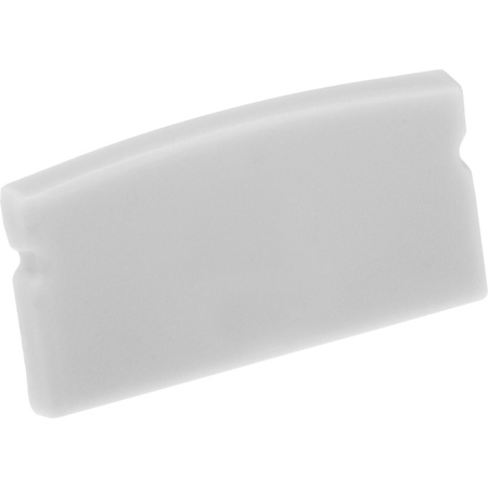 Povrchový Hliníkový Profil pro LED KM36, Stříbrný 1m + Mléčná Krytka + Záslepky LUMILED