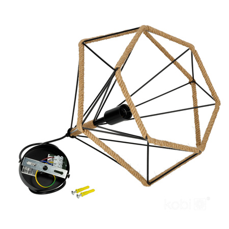 Dekorativní závěsná lampa E27 Vienna Kobi