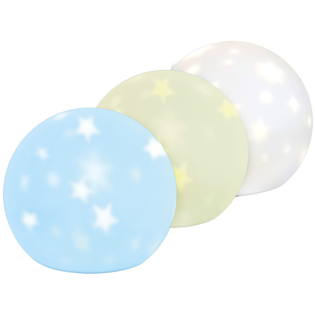 LED dekorativní noční světlo s dobíjecí baterií měsíční bílá GOLDLUX (Polux)