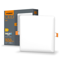 Podomítkové svítidlo LED Panel 15W 1650lm 4000K Neutrální bila DLFS VIDEX