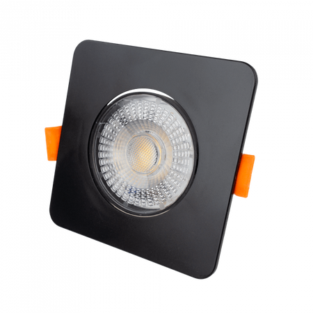Vestavné LED svítidlo pro zapuštěnou montáž 3W / 5W / 7W CCT Black Square DOWNLIGHT Ecolight