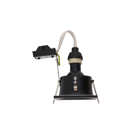 LED zápustné koupelnové stropní svítidlo DELTA 8370 GU10 IP20/IP54 Black Nowodvorski