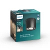 Povrchové svítidlo LED PHASE 6,5W 2700K Stmívatelné Pohyblivé černé PHILIPS