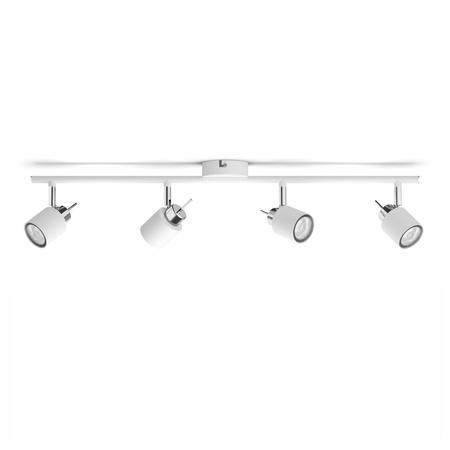 Stropní svítidlo MERANTI 4x GU10 Nástěnné svítidlo Reflektor Moving white PHILIPS