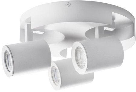 LED GU10 LED reflektor Stropní svítidlo nastavitelné kulaté bílé Laurin Kanlux