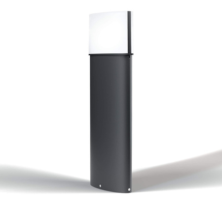 Venkovní sloupková lampa LED Grey 12,5W 3000K Warm IP44 ENDURA STYLE ELLIPSE 50cm LEDVANCE