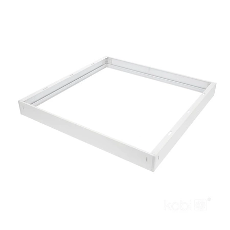 Rámeček pro povrchovou montáž 63 mm pro LED panel 60x60 cm Klik White Kobi