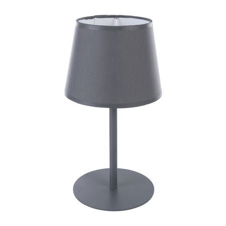 MAJA GRAY Stolní lampa na noční stolek Stínidlo Graphite Classic E27 2934 TK Lighting