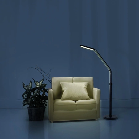 Stolní lampa LED 13W 700lm CCT 120° černá stmívatelná Ferrara Sanico Goldlux