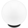 LED solární zahradní lampa se zapichovacím hrotem – Bílá koule ATRIS 30 cm LUMILED