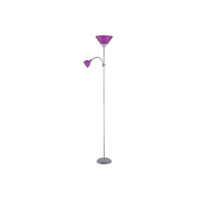 Stojací stojací lampa E27 Silver Classic Action 4020 Rabalux