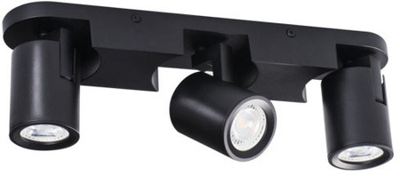 Nástěnné svítidlo Stropní svítidlo Nastavitelné LED GU10 Round Black Laurin Kanlux