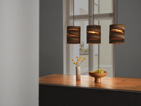 Dekor Stropní závěsné svítidlo E27 Hnědá kartonová dekorace Ledvance