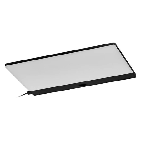 Podskříňové svítidlo Ledvance LED Nábytkové lamelové svítidlo s čidlem pohybu Bezrámové 7,5W 450lm CCT Stmívatelné Černé 30x20cm Podskříňové svítidlo Ledvance