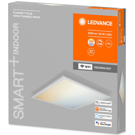 LED panel 28W CCT SMART+ WIFI PLANON PLUS 450X450 LEDVANCE