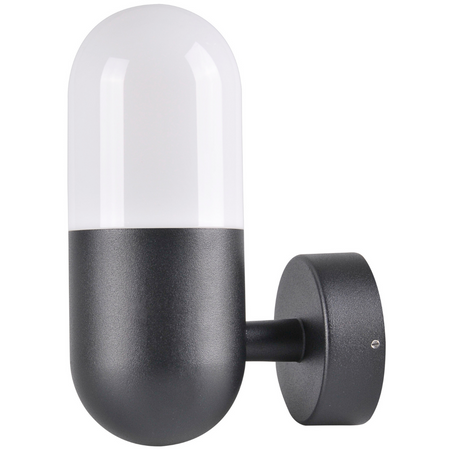 Venkovní nástěnné svítidlo HORTEN 1x E27 GOLDLUX (Polux) Black 314147