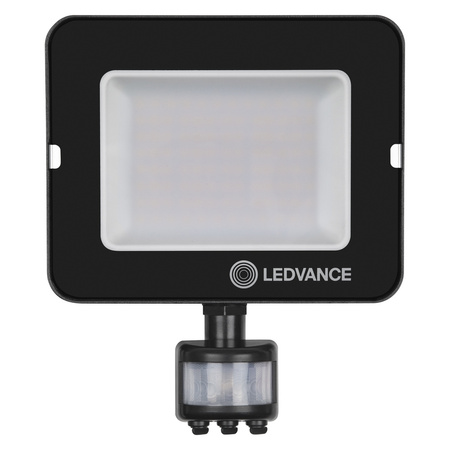 Reflektor LED 50W 4500lm Teplý IP65 černý se senzorem pohybu a soumraku LEDVANCE COMPACT V
