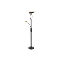 Stojací lampa 2x E27 Black Classic Gamma Trend 4554 Rabalux