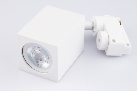 Lištový reflektor GU10, lampa pro jednofázové lišty Bílá BRICK LUMILED