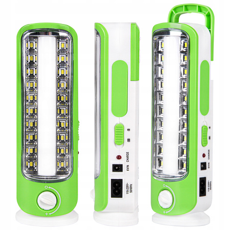 Nastavitelná dílenská LED lampa 4W 320lm 6500K studená zelená bílá Masterled