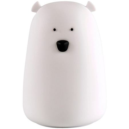 LED dekorativní lampa s baterií BEAR TAP TAP White GOLDLUX (Polux) 16cm