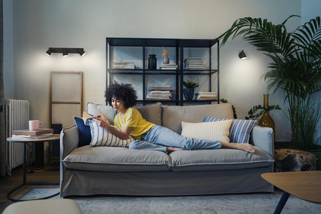 LED bodové nastavitelné stropní svítidlo 4,3 W 210 lm 3000K teplá černá bodová Ledvance