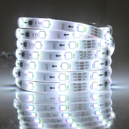 RGB LED pásek 24W 380lm 120° bílý IP65 stmívatelný Sanico Goldlux