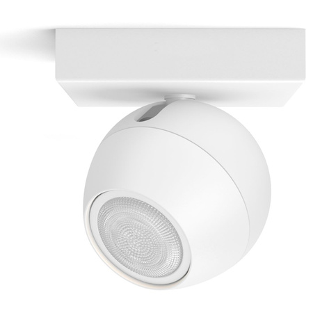 Bodové nástěnné svítidlo Buckram LED White 5W CCT PHILIPS HUE Bluetooth + stmívač