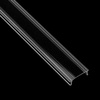 Krytka pro profil KM36 a KM39, Průhledná 2m LUMILED