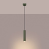 Stropní závěsné svítidlo Tuba Spot GU10 Olive Lagos Ocean Green SL.1484 Sollux