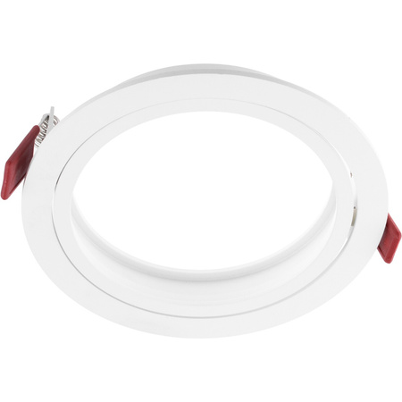 Podhledové svítidlo GU10, AR111 Nastavitelná Kulatá Bílá 14cm CARPI LUMILED