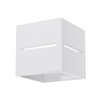 Nástěnné svítidlo LOBO G9 Cube Up-Down Modern White SOLLUX