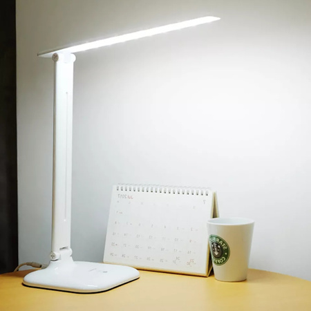 Stolní lampa LED 8W CCT 3v1 3000-6500K školní bílá TOLEDO GOLDLUX (Polux)