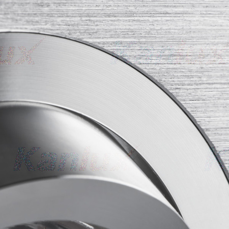 LED GU5.3 Round Aluminum Seidy Kanlux Bodové LED svítidlo pro zápustnou montáž