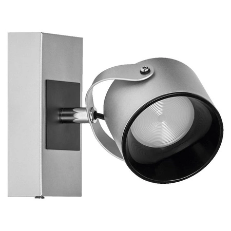 LED nástěnné stropní nástěnné svítidlo Povrchová montáž svítidla 5,8W 185lm CCT Dekorativní stříbrný bod Jupiter Ledvance