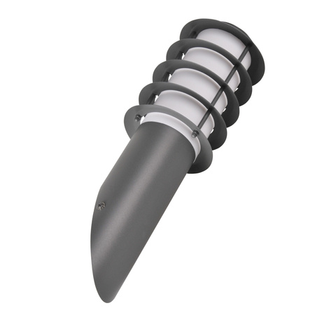 Zahradní nástěnné svítidlo LED fasádní lampa E27 SERENA šedá 40cm GOLDLUX (Polux)