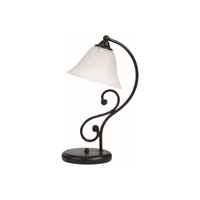 Stolní noční lampa E14 Black Classic Dorothea 7772 Rabalux