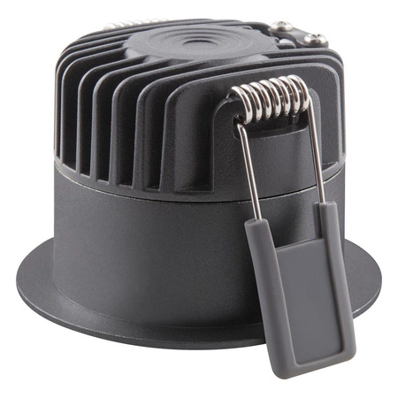 LED panelové bodové svítidlo 8W 680lm CCT stmívatelné bodové černé tmavé světlo Ledvance