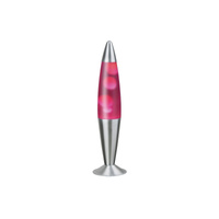 E14 Transparent Lava Classic Lollipop 2 4108 Noční stolní lampa Rabalux