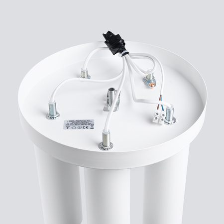 Stropní plafon Tuba Spot 5x GU10 White Lagos Ocean Green SL.1465 Sollux