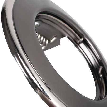 Halogenová bodová LED GU5.3 Round Graphite Nickel Horn Kanlux pro zápustnou montáž