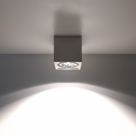 SEIDA GU10 ES111 Halogenové svítidlo pro povrchovou montáž Spot Cube White SOLLUX