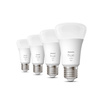 4PAK LED žárovka E27 A60 9W 2700K Warm PHILIPS HUE White Bluetooth Zigbee