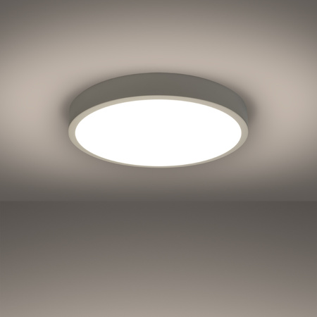 Stropní svítidlo Plafond ONYX 50 LED 32W 3000K 2539lm bílé Minimalistické SOLLUX