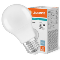 LED žárovka A60 E27 4,9W = 40W 470lm 6500K studená bílá LEDVANCE
