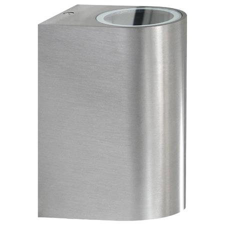 Nahoru a dolů LED zahradní nástěnné svítidlo 2xGU10 BOSTON GOLDLUX (Polux) OVAL SATIN