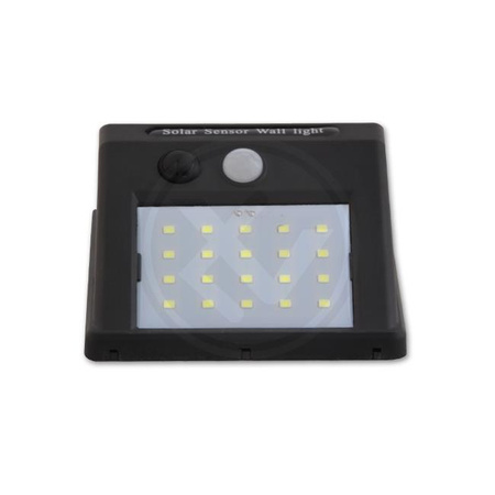 Solární LED reflektor 3W 5500-6000K Cold IP65 Black Masterled Motion Sensor