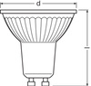 LED žárovka PAR16 Reflector GU10 3,4W = 35W 230lm 2700K Warm 36° CRI97 PARATHOM PRO Osram